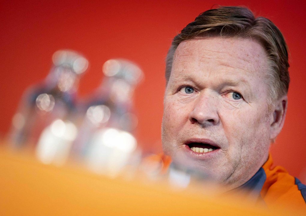 El seleccionador de Países Bajos,Ronald Koeman. EFE/EPA/KOEN VAN WEEL